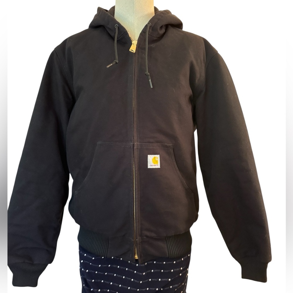 Carhartt Black Hooded Jacket